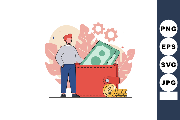 Coins Clipart Image 14