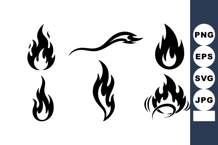 Flame Vector Image 17