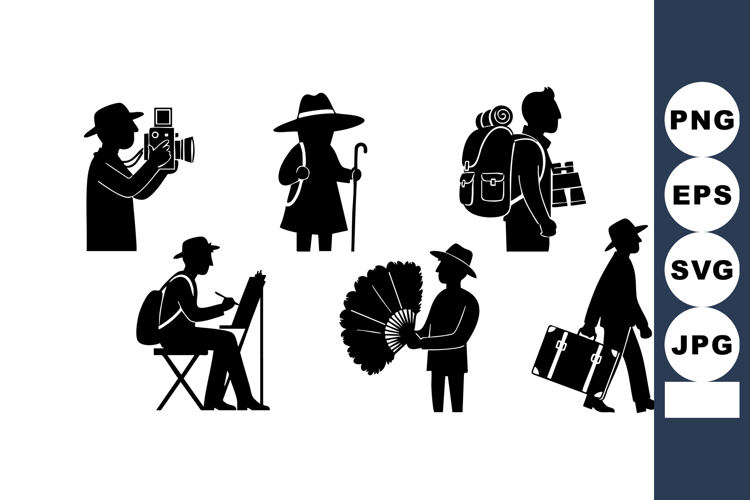 Hiking Silhouette Image 6