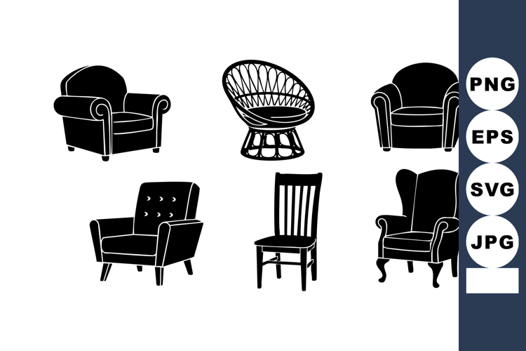 Chair Icon Image 6