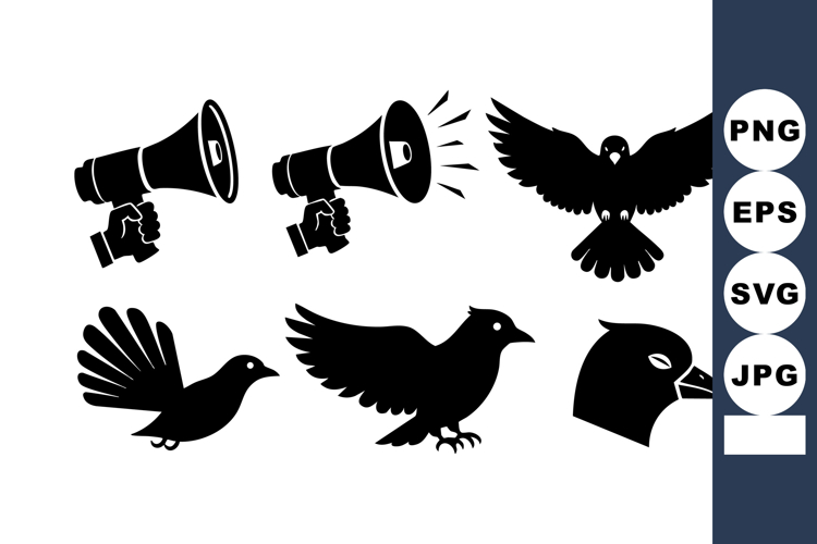 Wings Silhouette Image 6