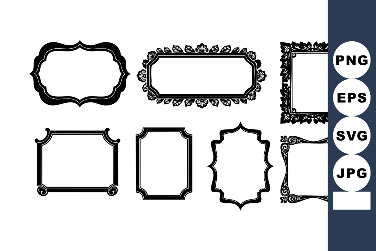 Vintage Ornamental Frames Classic Border Vector