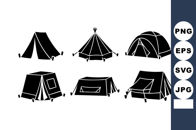 Tent Vector Image 4
