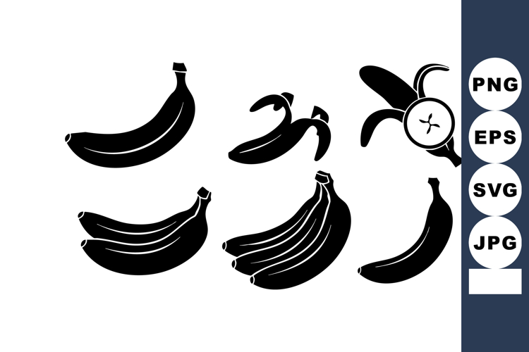 Banana Silhouette Image 19