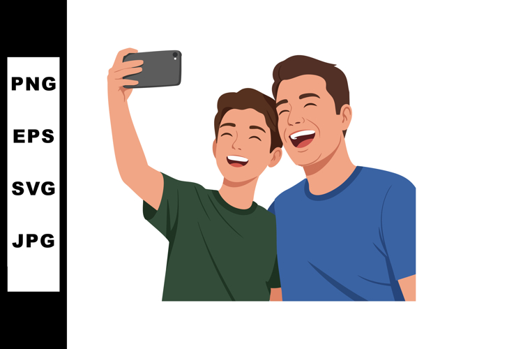 Selfie Clipart Image 20