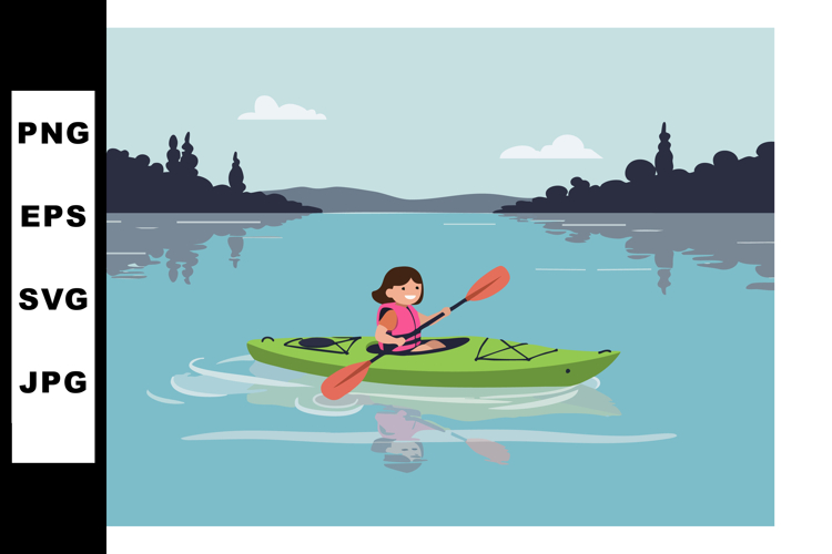 Kayak Clipart Image 18