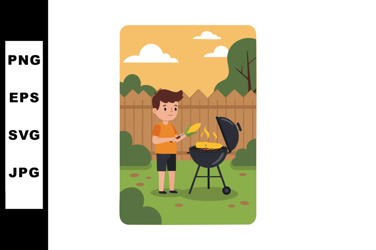 Backyard Clipart Image 3