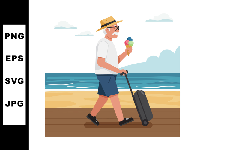 Traveler Clipart Image 2