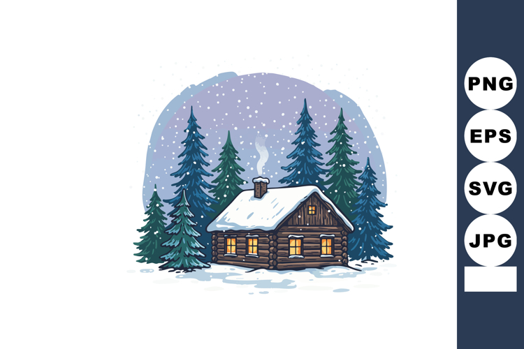 Cabin Clipart Image 12