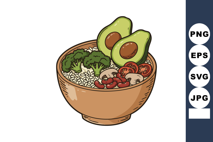 Avocado Clipart Image 19