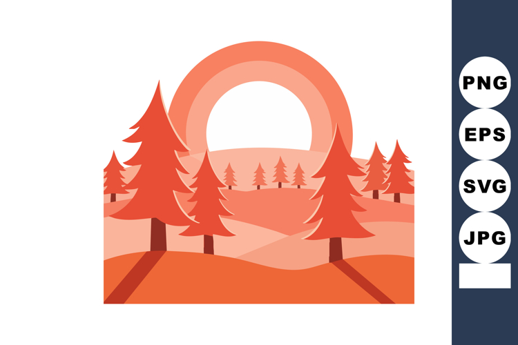 Sunrise Illustration Image 13