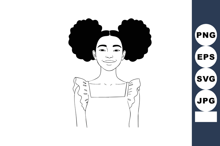 Afro Clipart Image 16