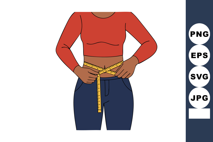Measuring Tape Clipart Image 18