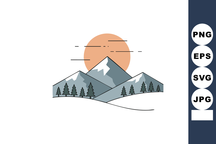 Pine Trees Clipart Image 16
