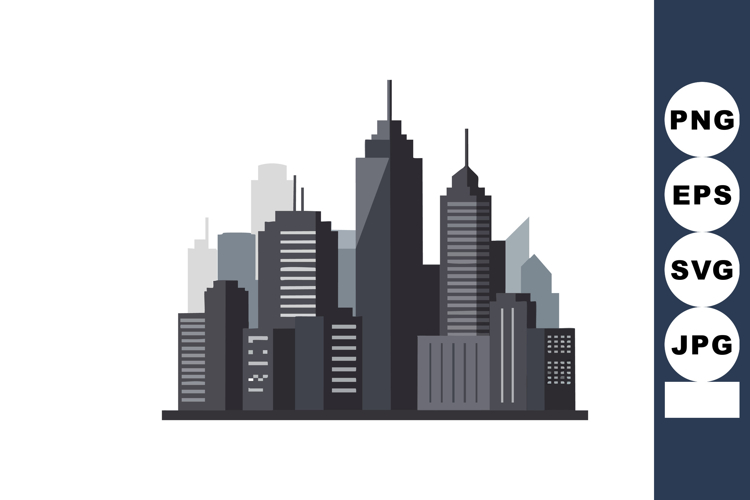 Skyline Clipart Image 17