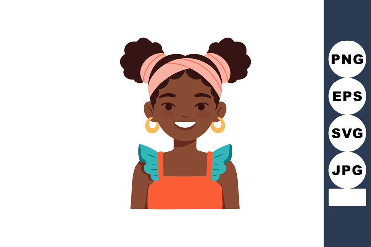 Afro Clipart Image 17