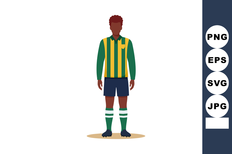 Soccer Player Clipart Image 13