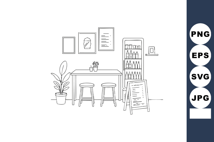 Refrigerator Clipart Image 11