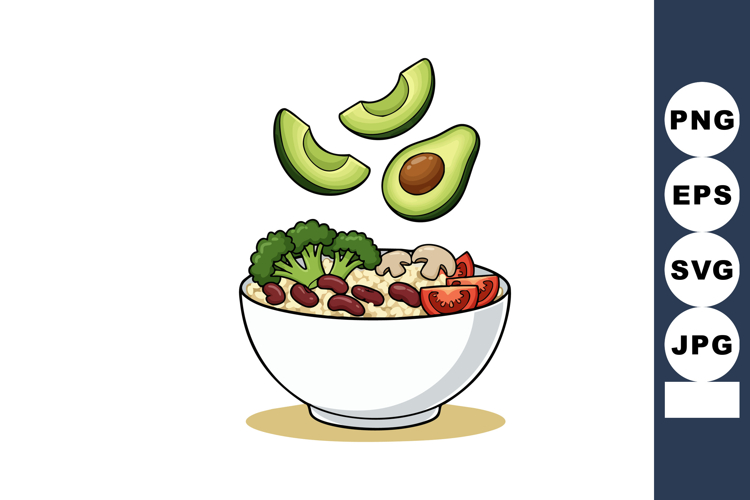 Salad Clipart Image 22