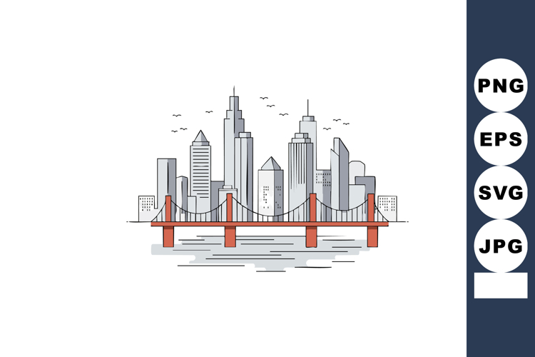 Bridge Clipart Image 4