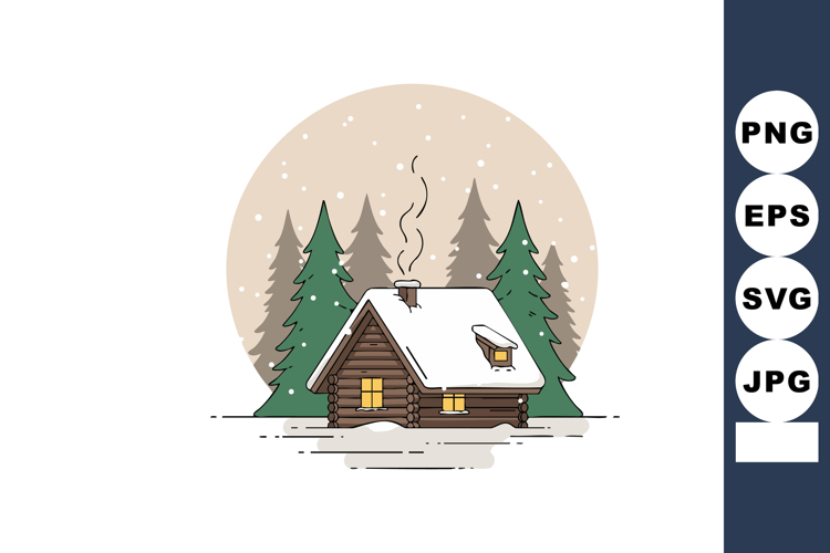 Pine Trees Clipart Image 5