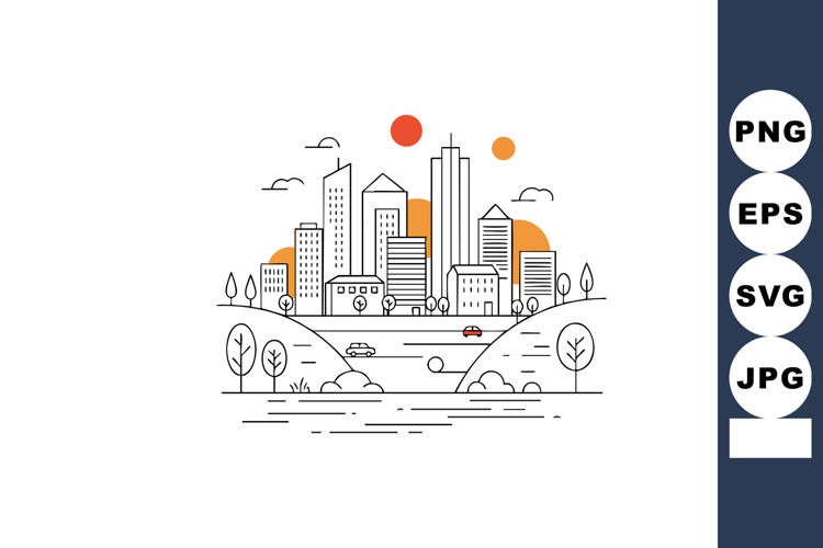 Buildings Clipart Image 11