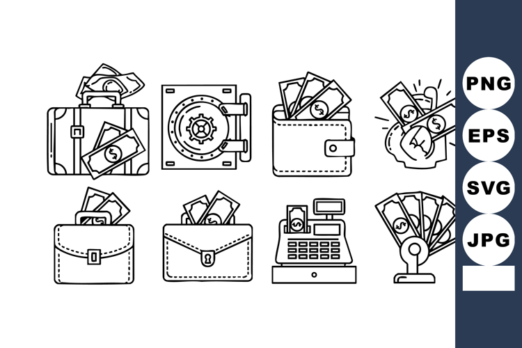Money Vector Image 9