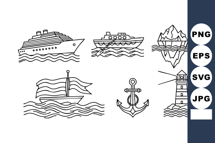 Ocean Vector Image 13