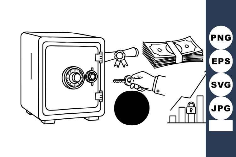 Safe Deposit Box Key Certificate Security Graph