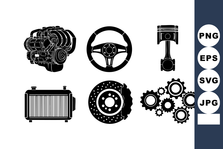 Piston Vector Image 9