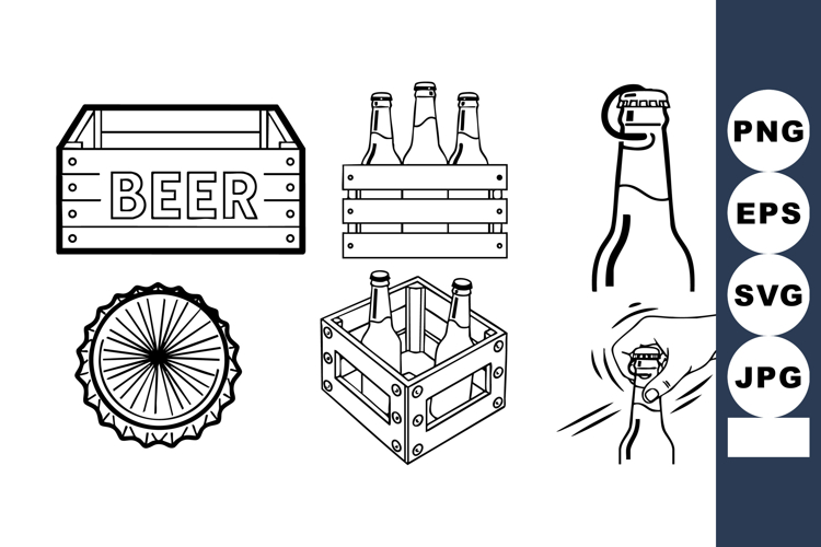 Beer Bottle Vector