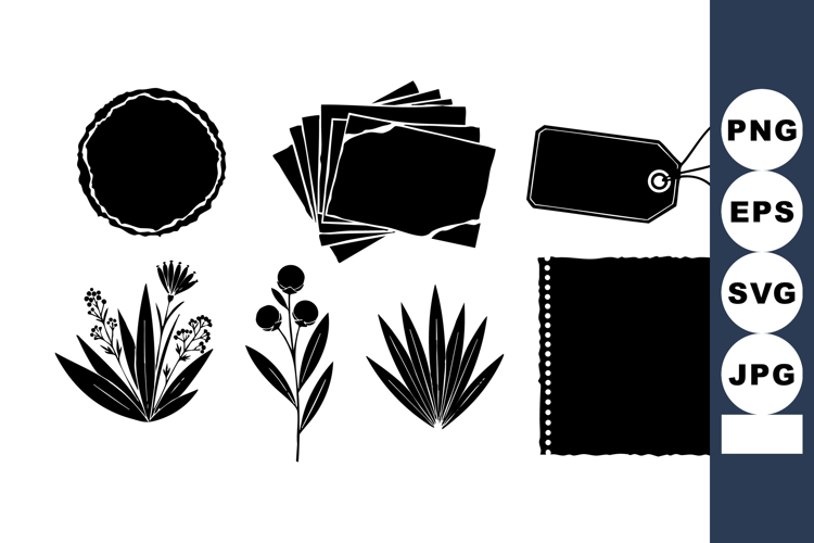 Leaves Silhouette Image 13