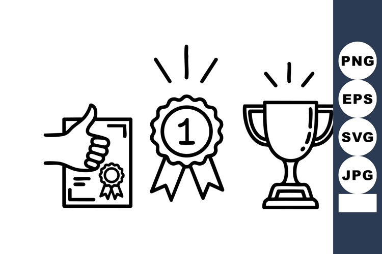 Trophy Vector Image 12