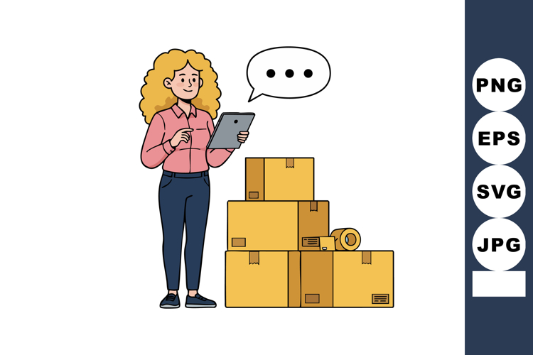Warehouse Clipart Image 8