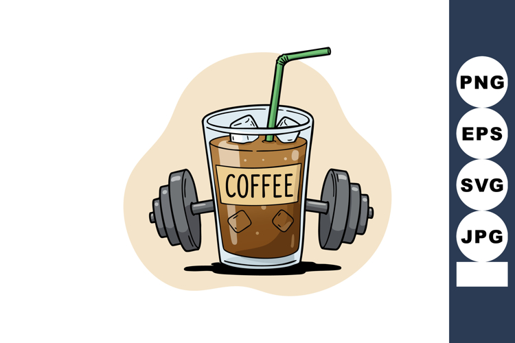 Dumbbell Clipart Image 13