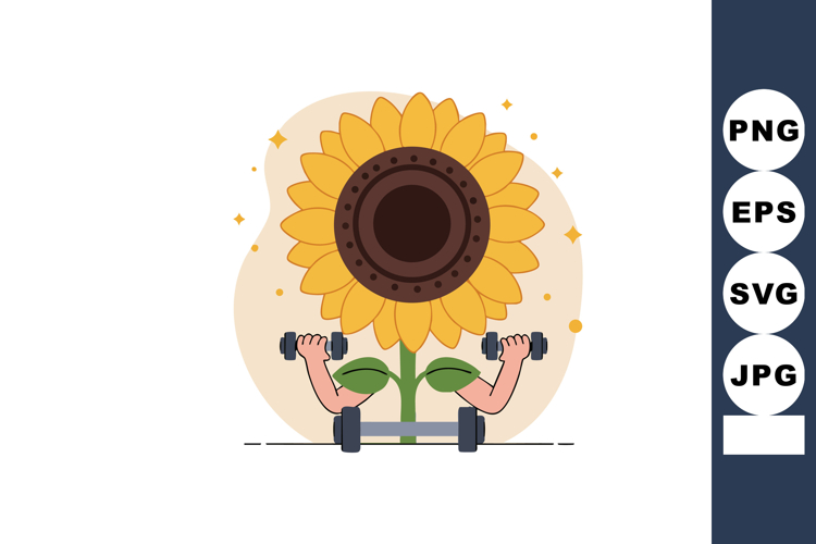 Dumbbell Clipart Image 12