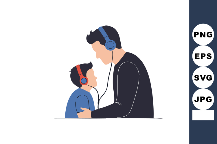 Listening To Music Clipart Image 22