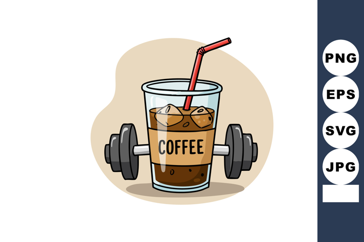 Dumbbell Clipart Image 11