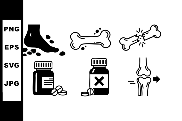 Dog Bone Vector Image 13