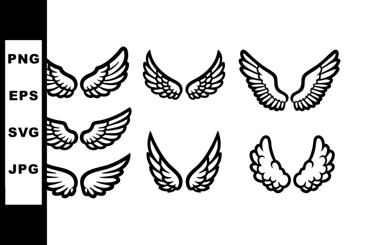 Angel Wings Vector Image 9