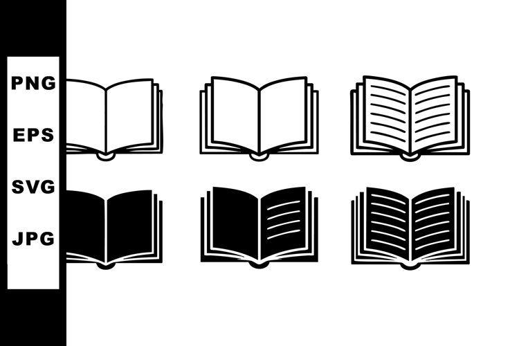 Open Book Icon Image 3