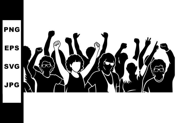 People Silhouette Image 6