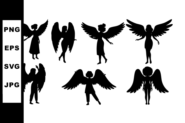 Wings Silhouette Image 15