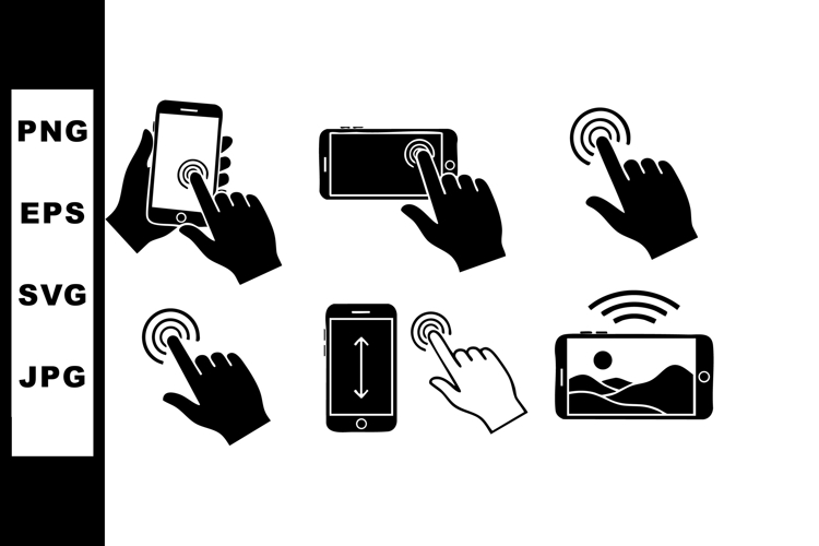 Smartphone touch gestures and mobile device interaction