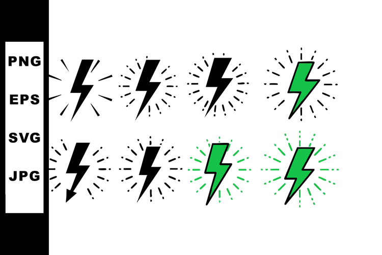 Lightning Bolt Icon Image 3