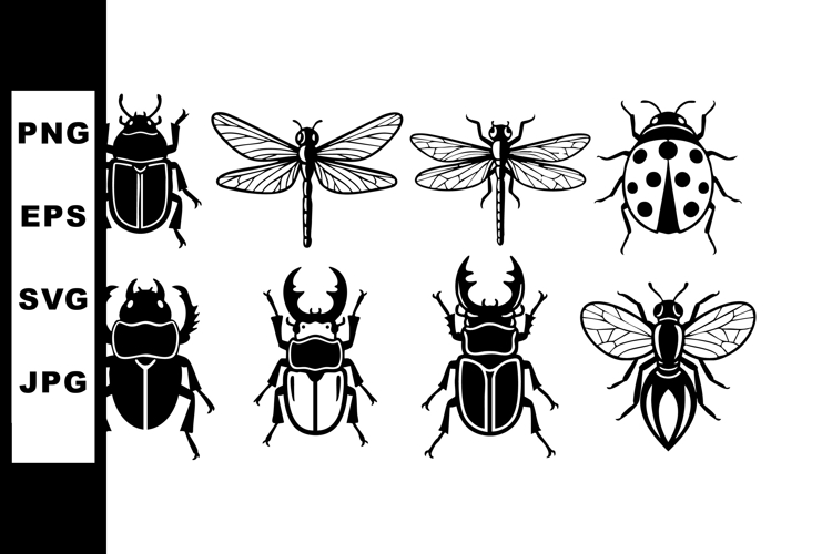 Fly Silhouette Image 3