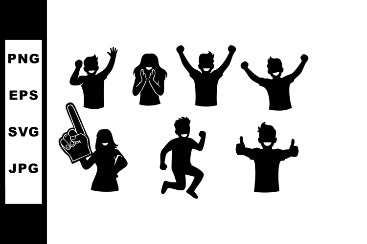 People Silhouette Image 19