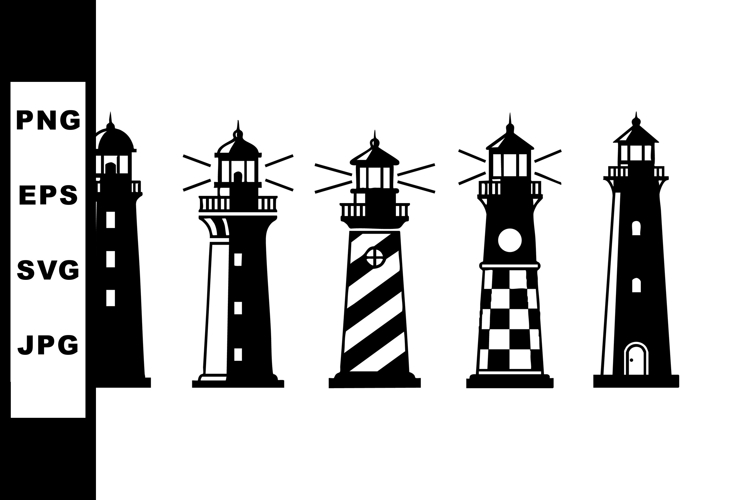 Lighthouse Silhouette Image 8