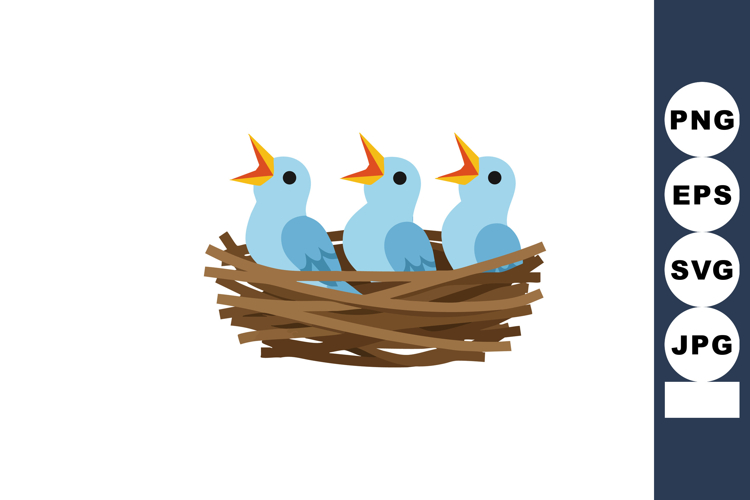 Bird Nest Clipart