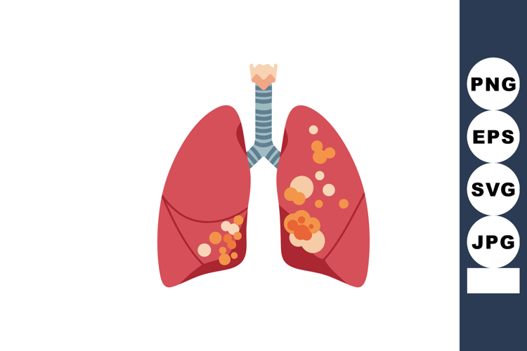 Lungs Clipart Image 10